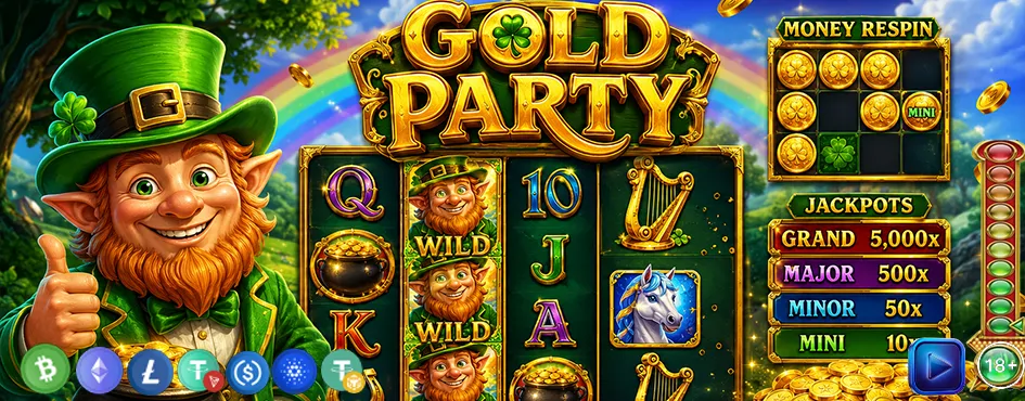 Gold Party oyun ekranı
